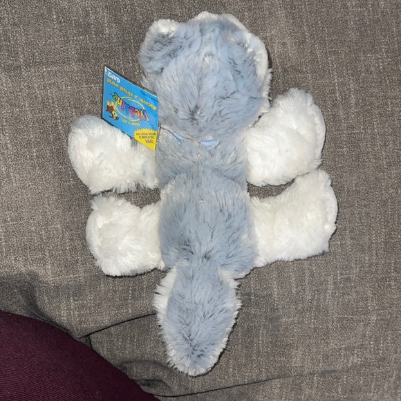 WEBKINZ Ganz HUSKY RETIRED HM120 w/hang & but Tag No Code plush stuffed animal - Picture 9 of 13